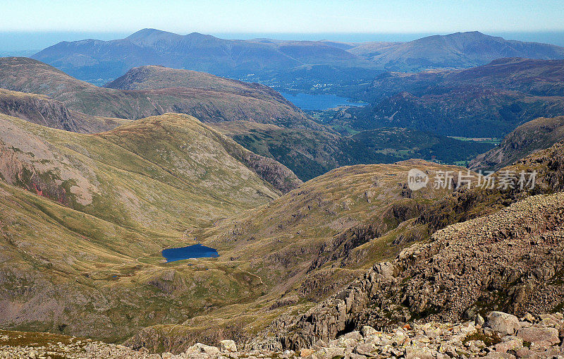 Derwent Water和Borrowdale